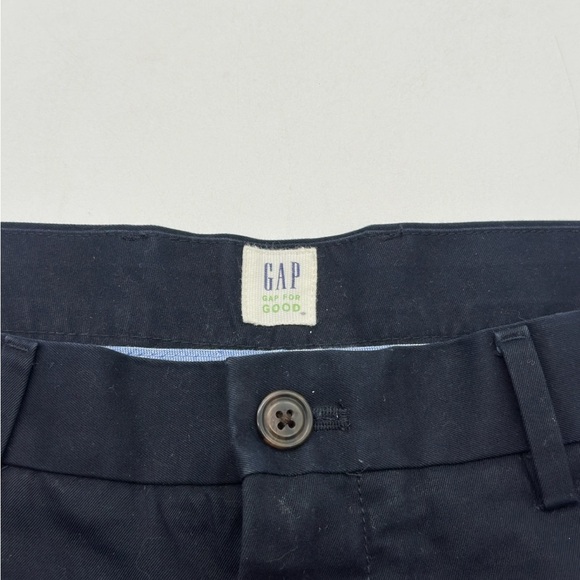 Gap Pants Men 36x32 Relaxed Dark Blue Chino Straight Pants - Picture 5 of 13